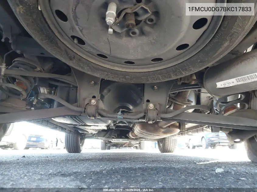 1FMCU0DG7BKC17833 2011 Ford Escape Xlt
