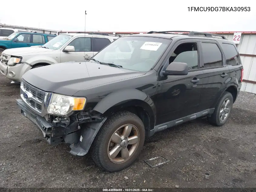 1FMCU9DG7BKA30953 2011 Ford Escape Xlt