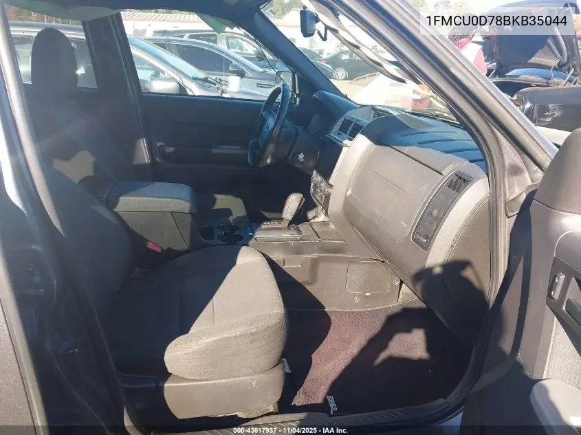 1FMCU0D78BKB35044 2011 Ford Escape Xlt