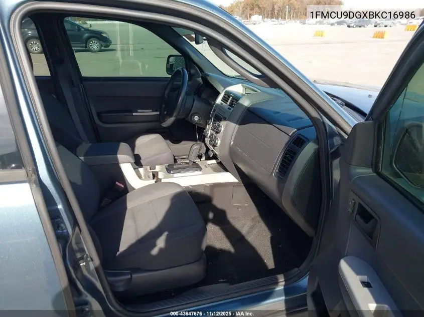1FMCU9DGXBKC16986 2011 Ford Escape Xlt