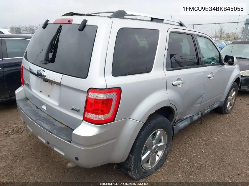 1FMCU9EG4BKB45055 2011 Ford Escape Limited