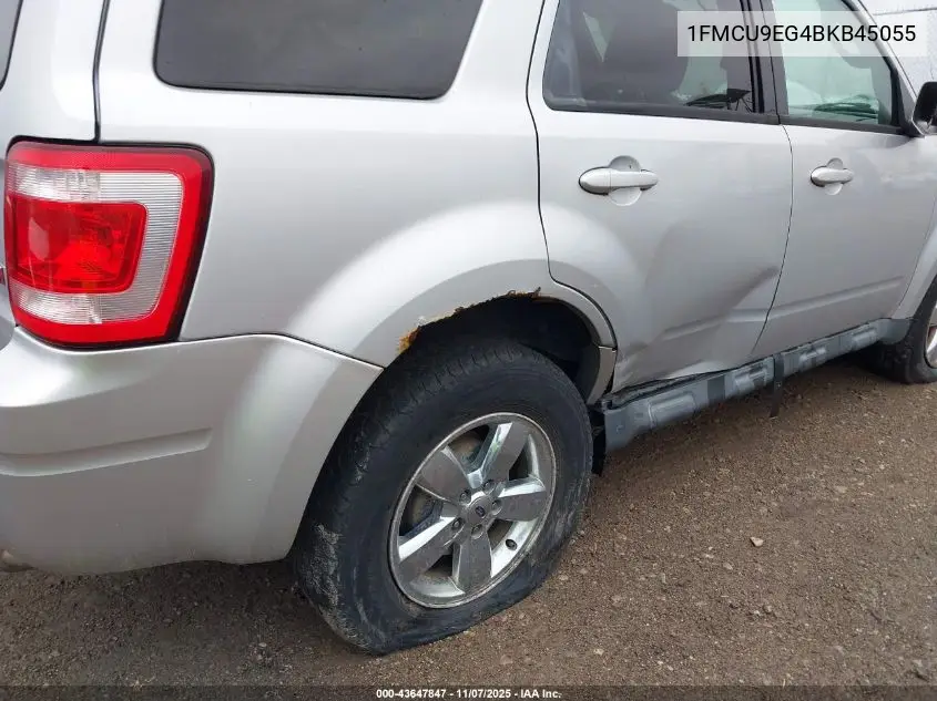1FMCU9EG4BKB45055 2011 Ford Escape Limited