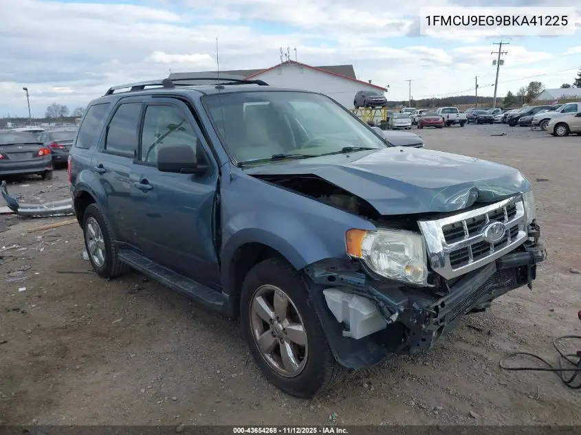 1FMCU9EG9BKA41225 2011 Ford Escape Limited