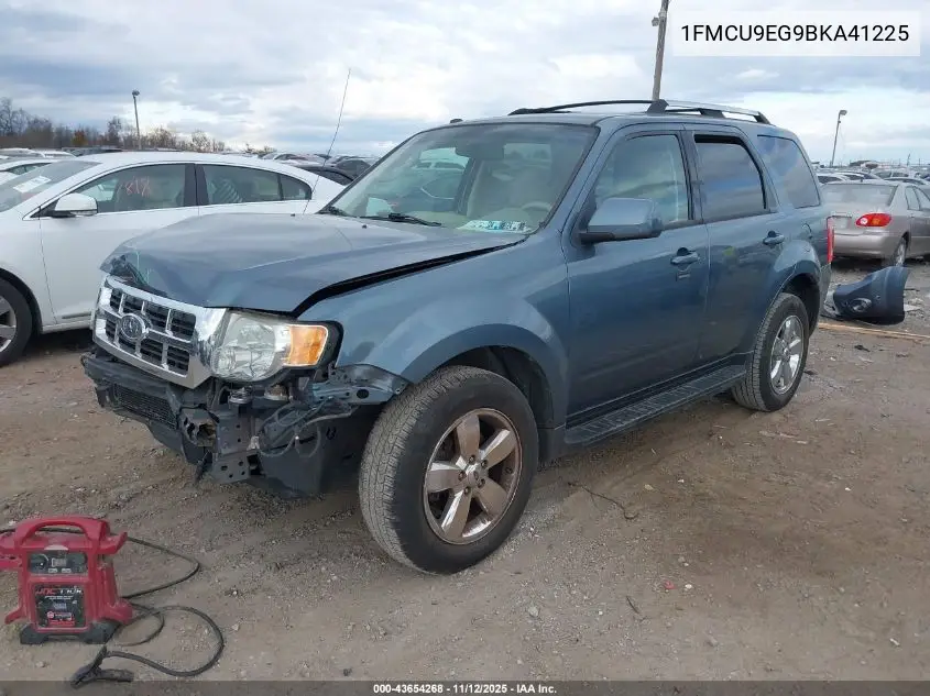 1FMCU9EG9BKA41225 2011 Ford Escape Limited