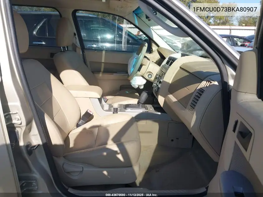 1FMCU0D73BKA80907 2011 Ford Escape Xlt