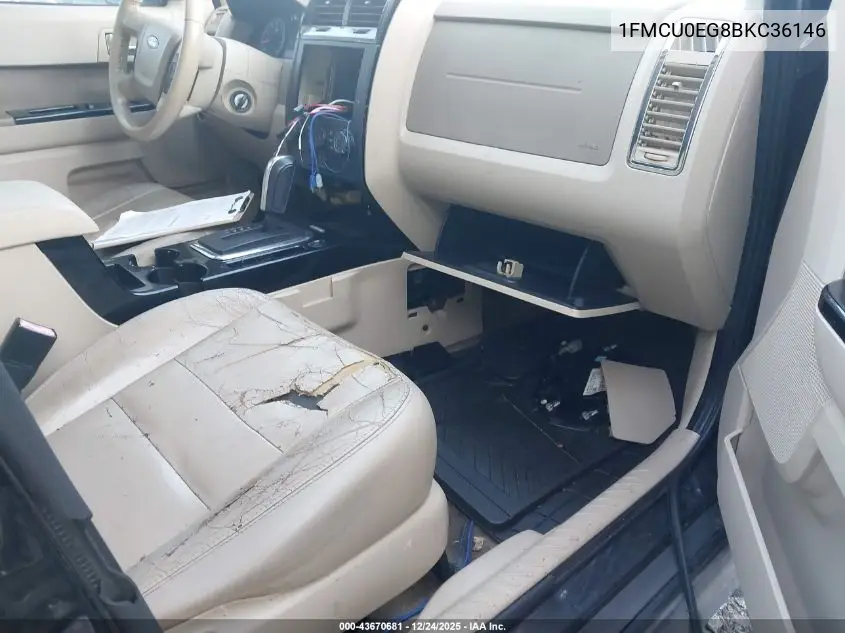 1FMCU0EG8BKC36146 2011 Ford Escape Limited