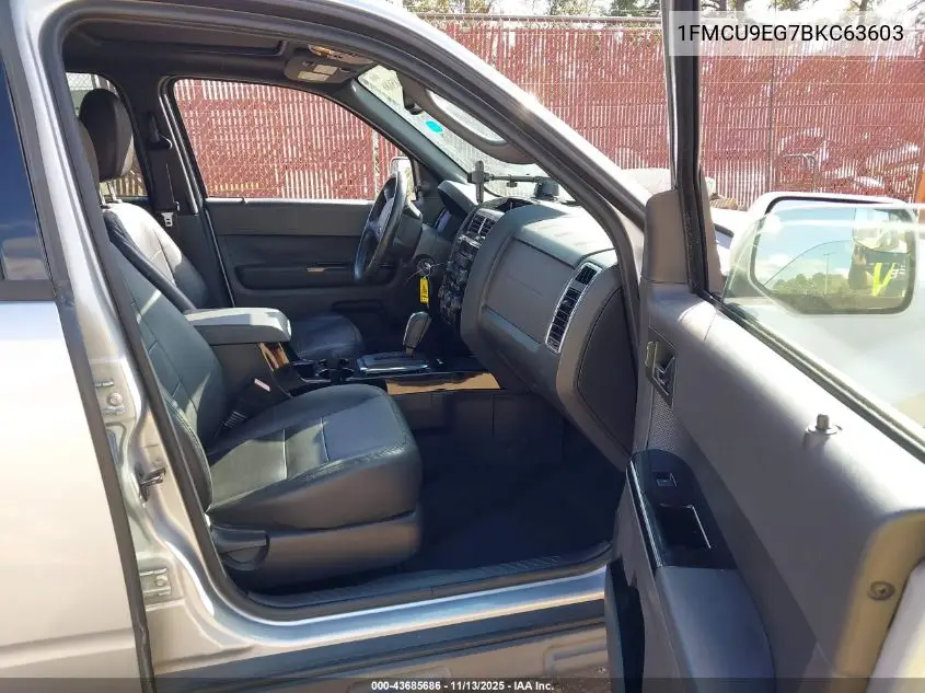 1FMCU9EG7BKC63603 2011 Ford Escape Limited