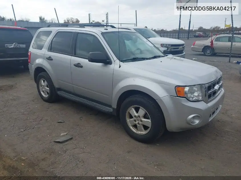 1FMCU0DG5BKA04217 2011 Ford Escape Xlt