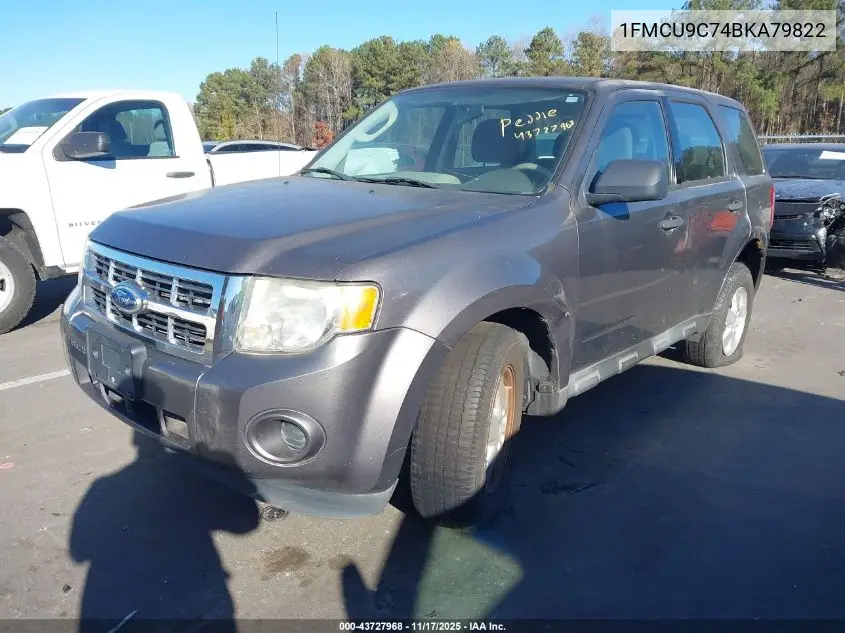 1FMCU9C74BKA79822 2011 Ford Escape Xls