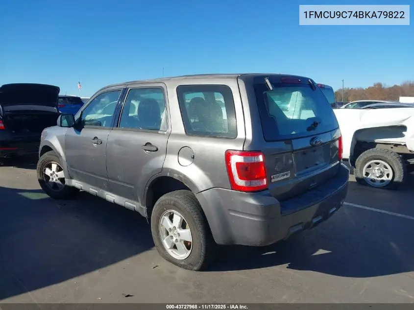1FMCU9C74BKA79822 2011 Ford Escape Xls