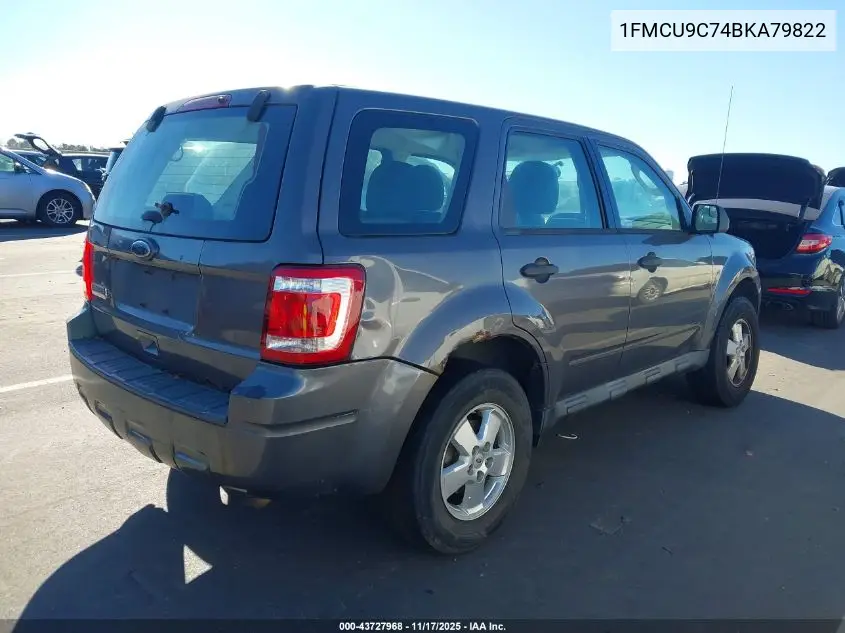 1FMCU9C74BKA79822 2011 Ford Escape Xls