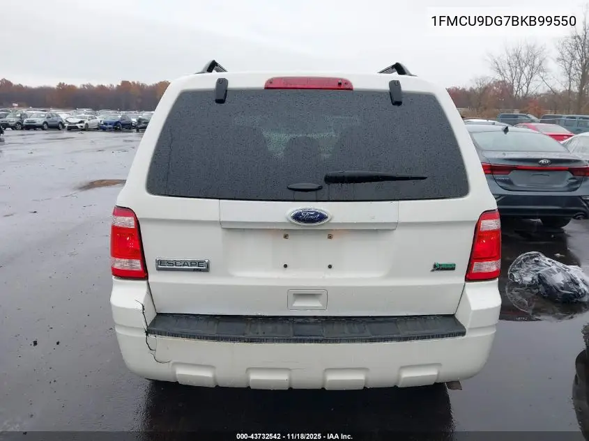 1FMCU9DG7BKB99550 2011 Ford Escape Xlt