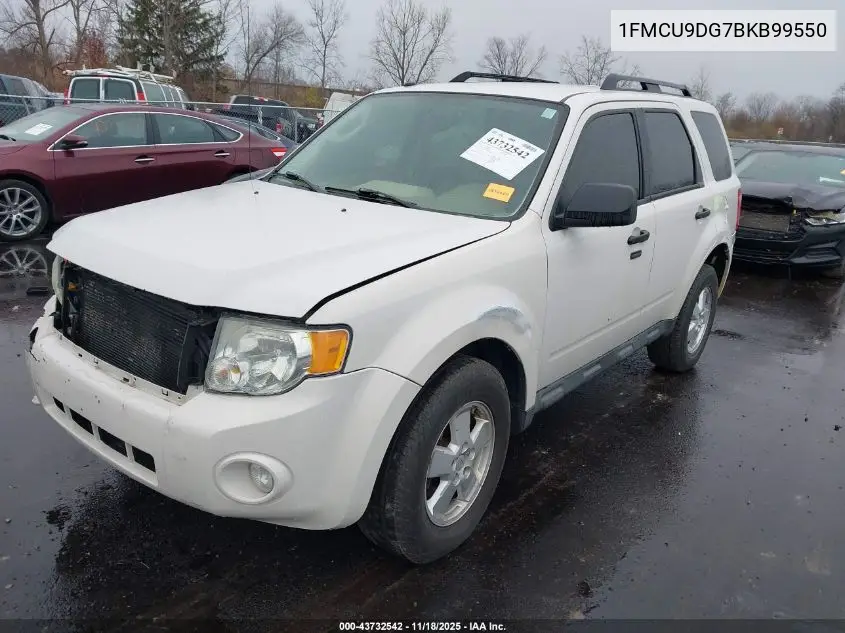 1FMCU9DG7BKB99550 2011 Ford Escape Xlt