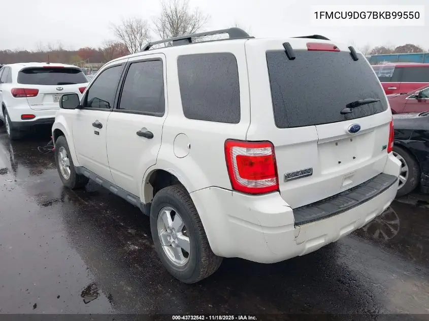 1FMCU9DG7BKB99550 2011 Ford Escape Xlt