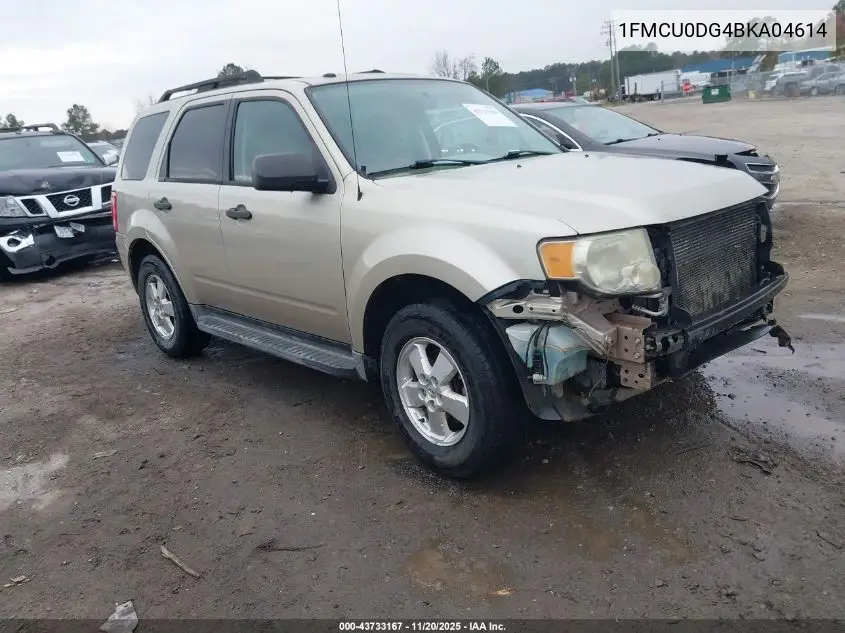 1FMCU0DG4BKA04614 2011 Ford Escape Xlt