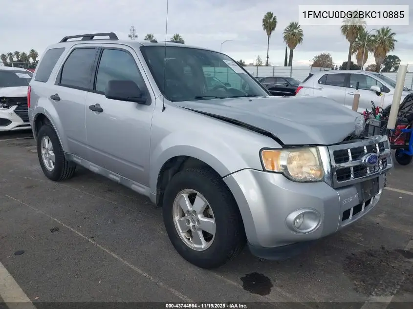 1FMCU0DG2BKC10885 2011 Ford Escape Xlt