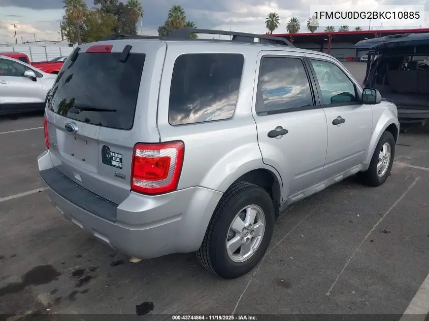 1FMCU0DG2BKC10885 2011 Ford Escape Xlt