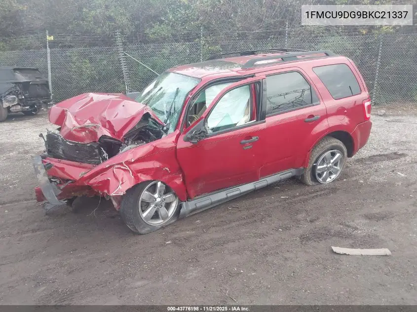 1FMCU9DG9BKC21337 2011 Ford Escape Xlt