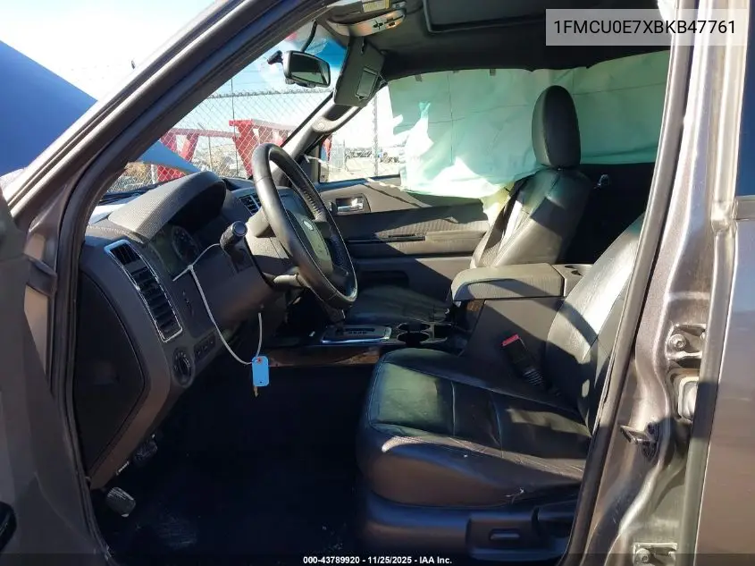 1FMCU0E7XBKB47761 2011 Ford Escape Limited