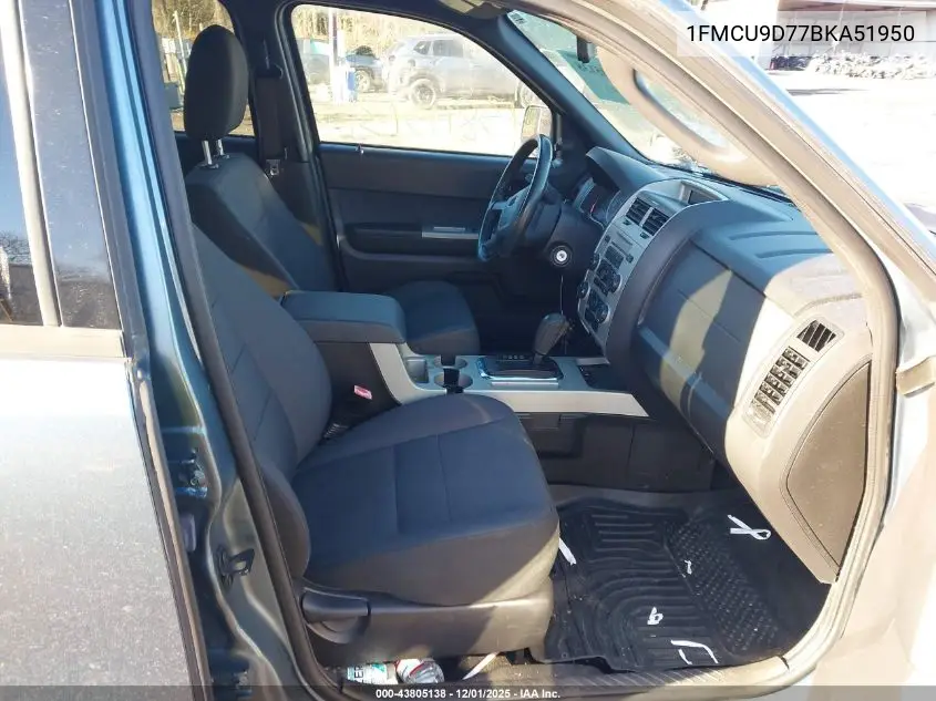 1FMCU9D77BKA51950 2011 Ford Escape Xlt