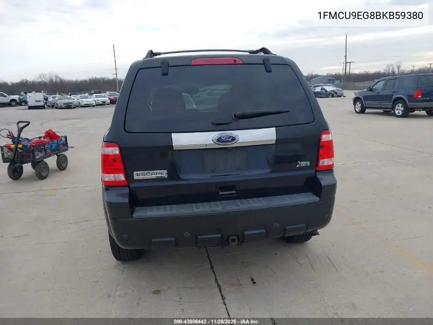 1FMCU9EG8BKB59380 2011 Ford Escape Limited