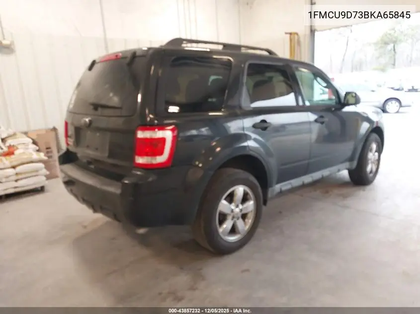 1FMCU9D73BKA65845 2011 Ford Escape Xlt