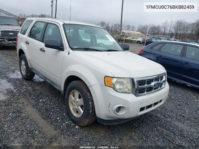 1FMCU0C76BKB82459 2011 Ford Escape Xls
