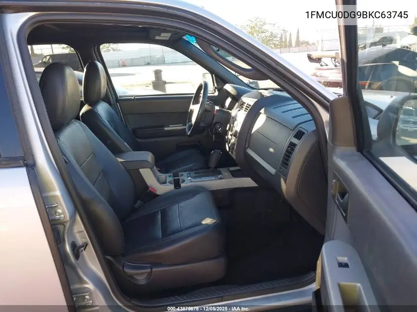 1FMCU0DG9BKC63745 2011 Ford Escape Xlt