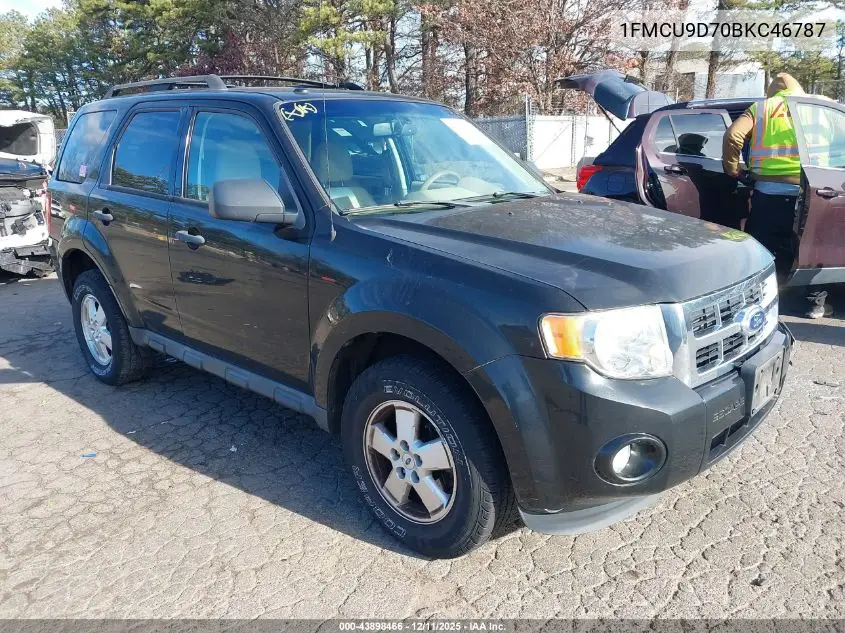 1FMCU9D70BKC46787 2011 Ford Escape Xlt