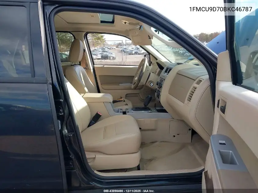 1FMCU9D70BKC46787 2011 Ford Escape Xlt