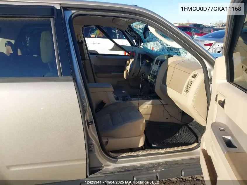 1FMCU0D77CKA11168 2012 Ford Escape Xlt