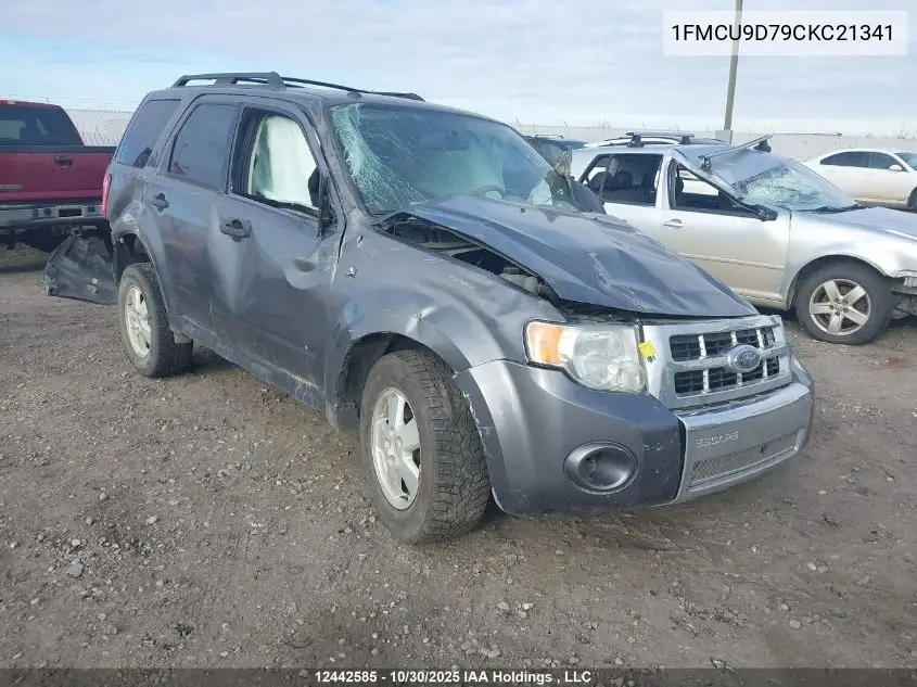 1FMCU9D79CKC21341 2012 Ford Escape Xlt