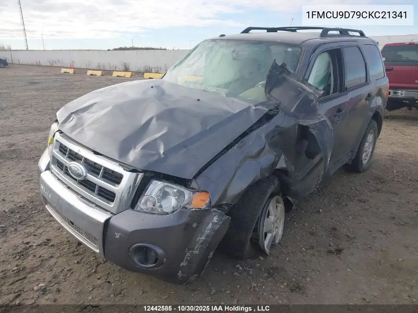 1FMCU9D79CKC21341 2012 Ford Escape Xlt