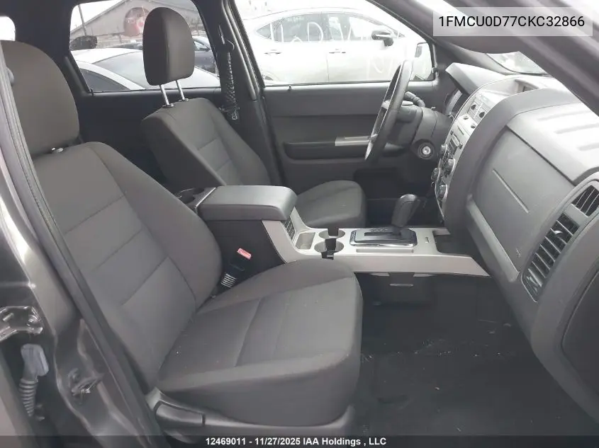 1FMCU0D77CKC32866 2012 Ford Escape Xlt