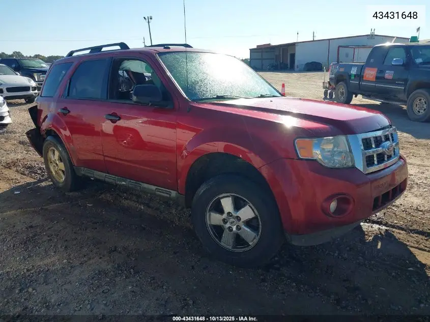 1FMCU0DG8CKA48908 2012 Ford Escape Xlt
