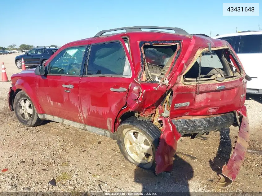 1FMCU0DG8CKA48908 2012 Ford Escape Xlt