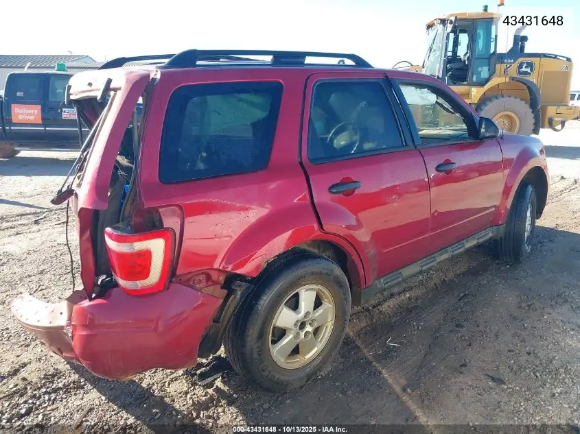 1FMCU0DG8CKA48908 2012 Ford Escape Xlt