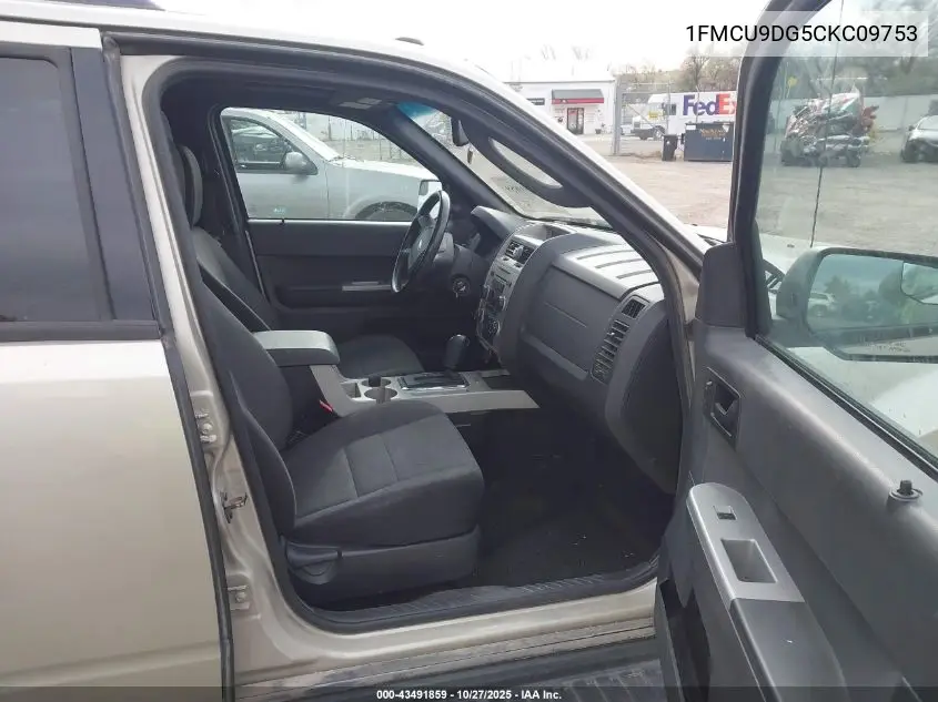 1FMCU9DG5CKC09753 2012 Ford Escape Xlt