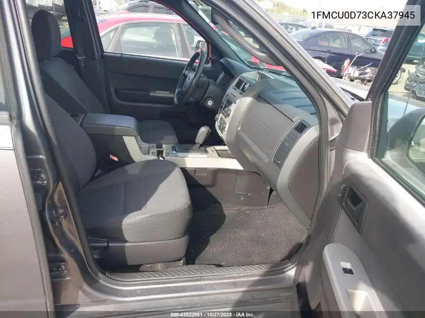1FMCU0D73CKA37945 2012 Ford Escape Xlt