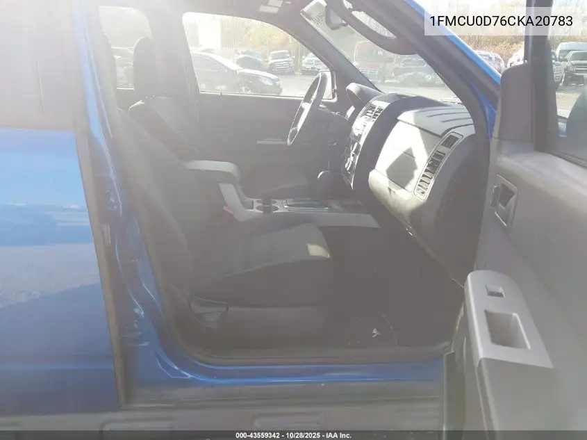 1FMCU0D76CKA20783 2012 Ford Escape Xlt