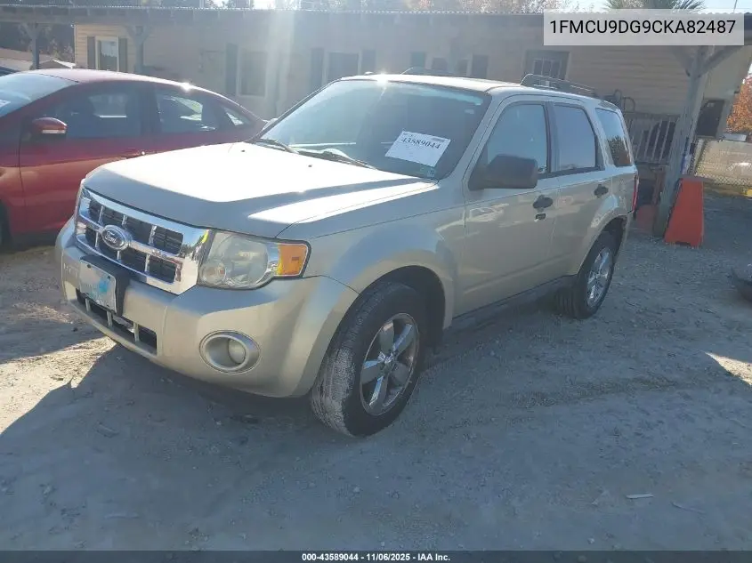 1FMCU9DG9CKA82487 2012 Ford Escape Xlt