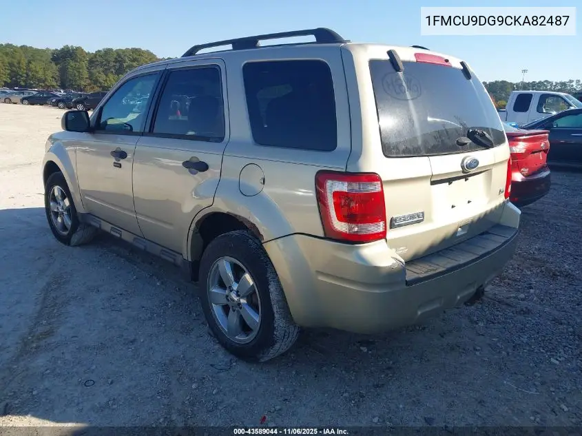1FMCU9DG9CKA82487 2012 Ford Escape Xlt