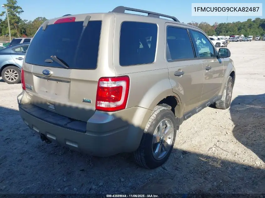 1FMCU9DG9CKA82487 2012 Ford Escape Xlt