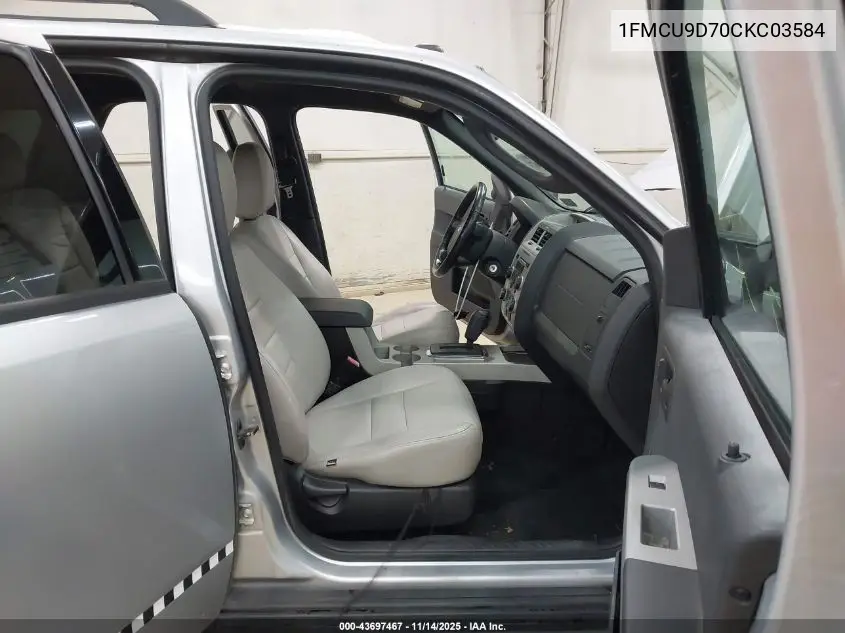 1FMCU9D70CKC03584 2012 Ford Escape Xlt