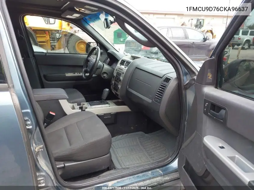 1FMCU9D76CKA96637 2012 Ford Escape Xlt