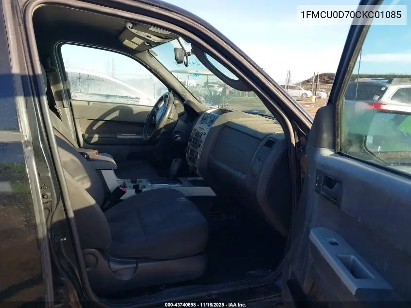 1FMCU0D70CKC01085 2012 Ford Escape Xlt