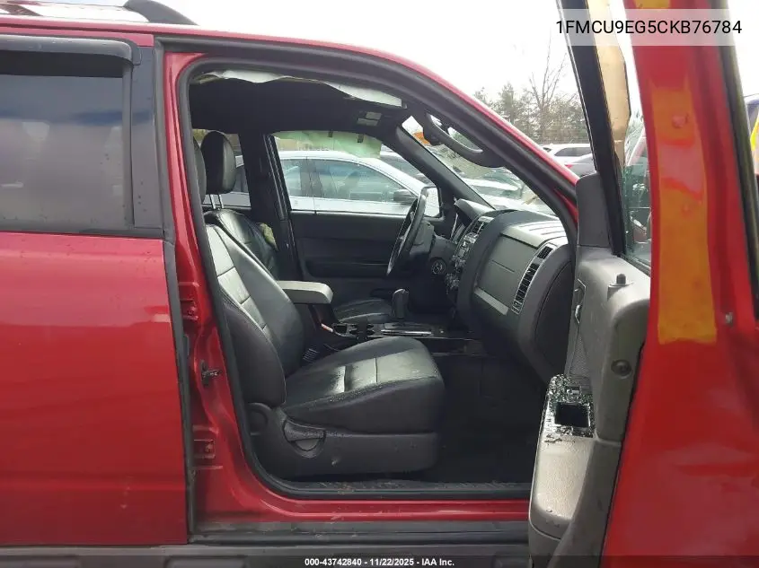 1FMCU9EG5CKB76784 2012 Ford Escape Limited