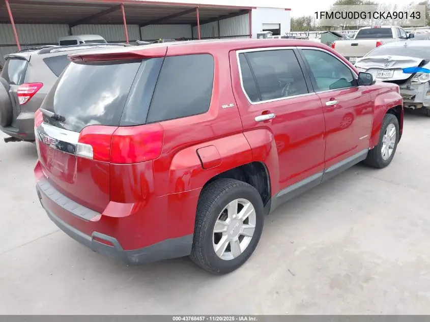 1FMCU0DG1CKA90143 2012 Ford Escape Xlt