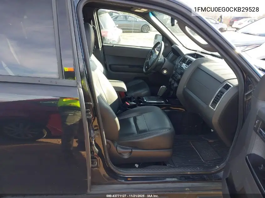 1FMCU0EG0CKB29528 2012 Ford Escape Limited