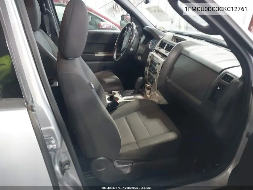 1FMCU0DG3CKC12761 2012 Ford Escape Xlt